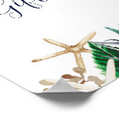 Poster Nautique moderne | Symbole Cadeaux verdoyants (Coin)