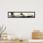 Poster Nauvoo Mormon Maisons Photo 1925 (Cuisine)