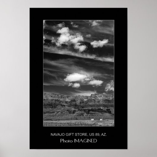 POSTER NAVAJO CADEAU SHOP, US 89, AZ., US (Devant)