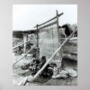 Poster Navajo weavers, c.1914