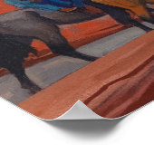 Poster Navajos dans un canyon, 1945 par Maynard Dixon (Coin)