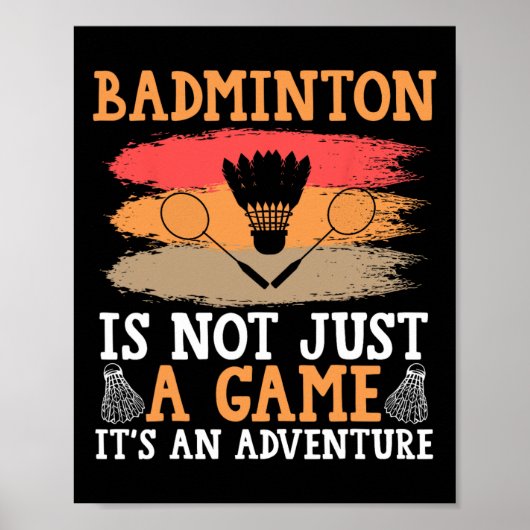 Poster Navette Badminton (Devant)