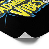 Poster Navette Badminton Vibes (Coin)