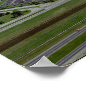 Poster Navette Challenger au-dessus du transporteur de na (Coin)