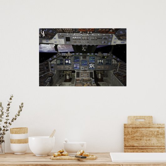 Poster Navette Cockpit (Cuisine)