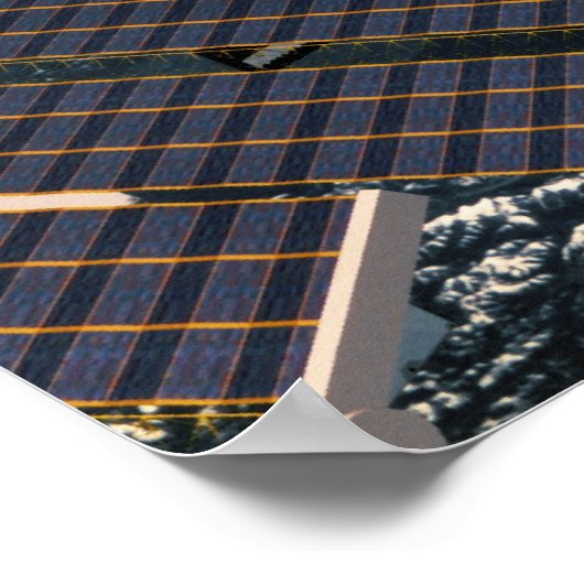 Poster Navette spatiale ancrée (Coin)