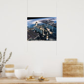 Poster Navette spatiale ancrée (Cuisine)