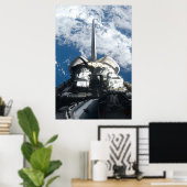 Poster Navette spatiale Atlantis (Bureau à domicile)