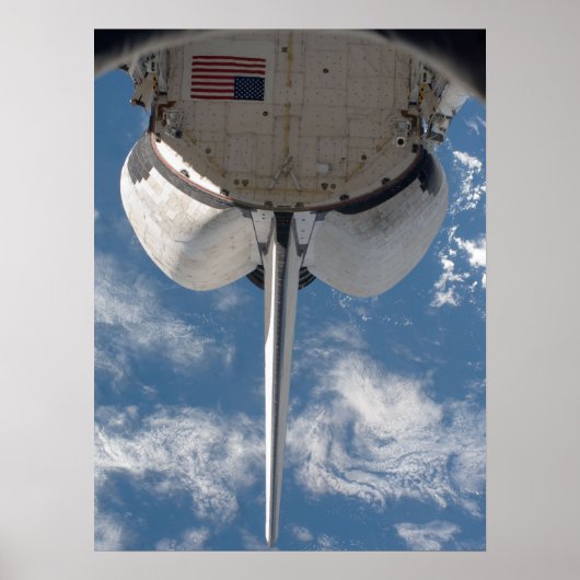 Poster Navette spatiale Atlantis (Devant)