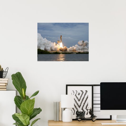 Poster Navette spatiale Atlantis (Bureau à domicile)