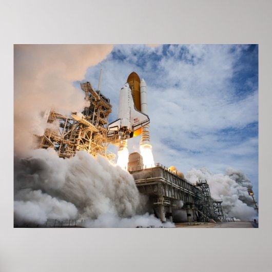 Poster Navette spatiale Atlantis (Devant)