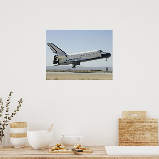 Poster Navette spatiale Atlantis (Cuisine)
