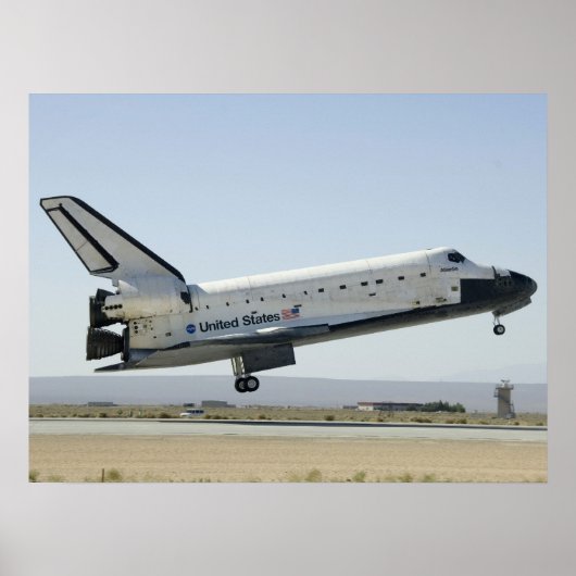 Poster Navette spatiale Atlantis (Devant)