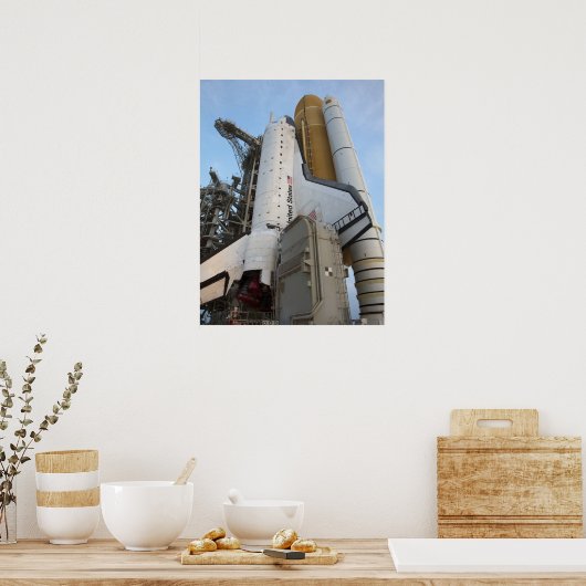 Poster Navette spatiale Atlantis (Cuisine)
