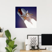 Poster Navette spatiale Atlantis (Bureau à domicile)