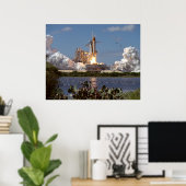 Poster Navette spatiale Atlantis (Bureau à domicile)