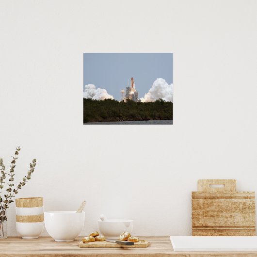 Poster Navette spatiale Atlantis (Cuisine)