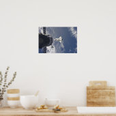 Poster Navette spatiale Atlantis et un vaisseau spatial r (Cuisine)