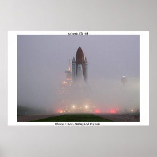Poster Navette spatiale Atlantis - STS-115