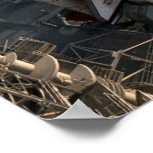 Poster Navette spatiale Atlantis (STS-86) (Coin)