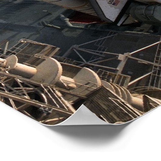 Poster Navette spatiale Atlantis (STS-86) (Coin)