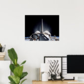 Poster Navette spatiale Atlantis (STS-98) (Bureau à domicile)