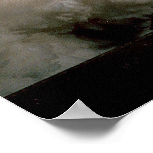 Poster Navette spatiale Columbia lancement (Coin)