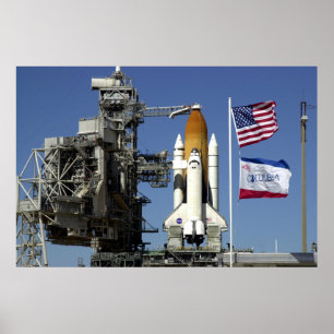 Poster Navette spatiale Columbia Préps