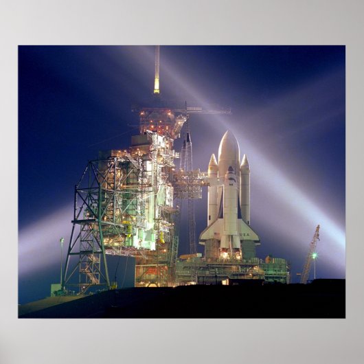Poster Navette spatiale Columbia (STS-1) (Devant)