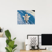 Poster Navette spatiale en Orbit (Bureau à domicile)