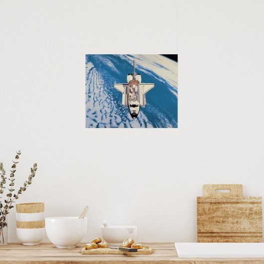 Poster Navette spatiale en Orbit (Cuisine)