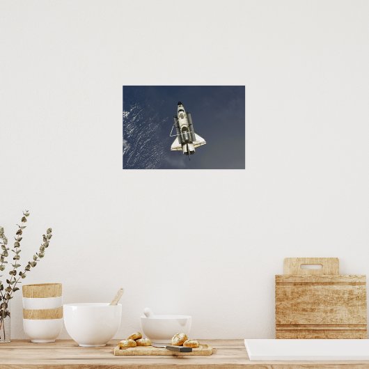 Poster Navette spatiale Endeavor 16 (Cuisine)