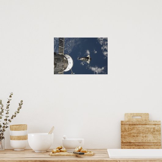 Poster Navette spatiale Endeavor 18 (Cuisine)