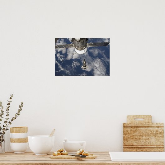 Poster Navette spatiale Endeavor 25 (Cuisine)