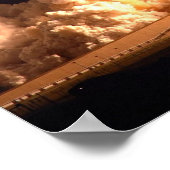 Poster Navette spatiale Endeavor Ascenseurs (Coin)