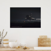 Poster Navette spatiale Endeavor, atterrissage final (Cuisine)