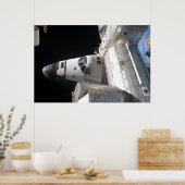 Poster Navette spatiale Endeavor & ISS (Cuisine)