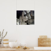 Poster Navette spatiale Endeavor & ISS (Cuisine)