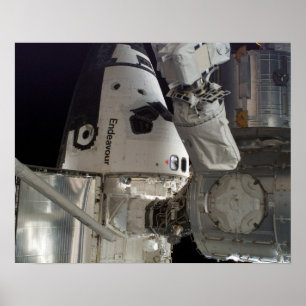 Poster Navette spatiale Endeavor & ISS