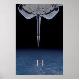 Poster Navette spatiale Endeavor & ISS (STS-118)