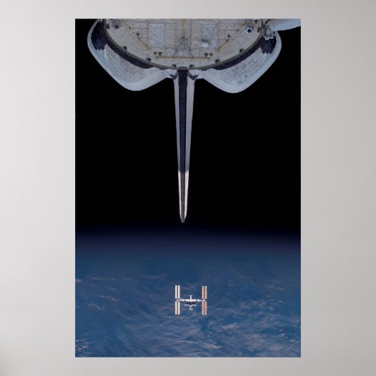 Poster Navette spatiale Endeavor & ISS (STS-118) (Devant)