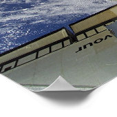 Poster Navette spatiale Endeavor (STS-100) (Coin)