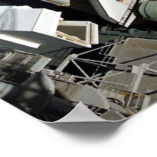 Poster Navette spatiale Endeavor (STS-89) (Coin)