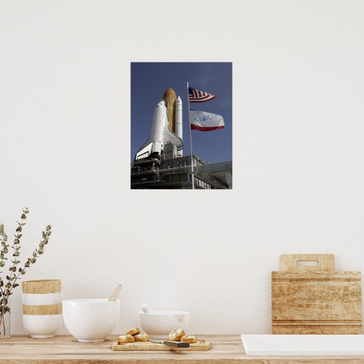 Poster Navette spatiale Endeavour (Cuisine)