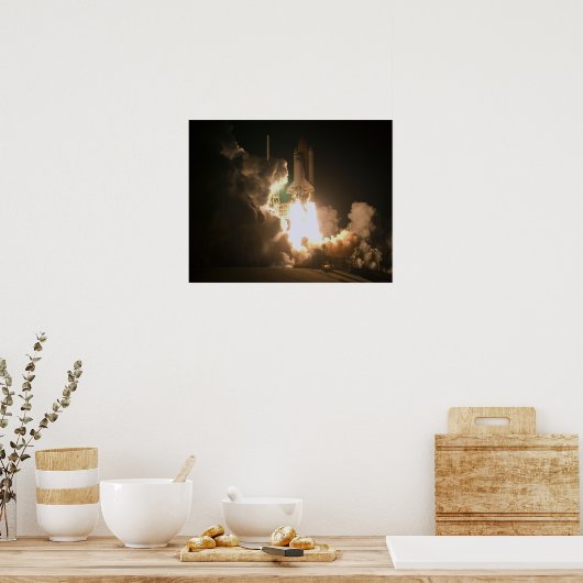 Poster Navette spatiale Endeavour (Cuisine)