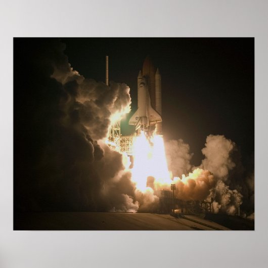 Poster Navette spatiale Endeavour (Devant)