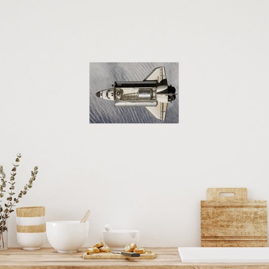 Poster Navette spatiale Endeavour (Cuisine)