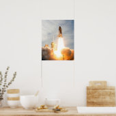 Poster Navette spatiale Endeavour (Cuisine)
