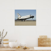 Poster Navette spatiale Endeavour (Cuisine)