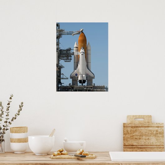 Poster Navette spatiale Endeavour (Cuisine)